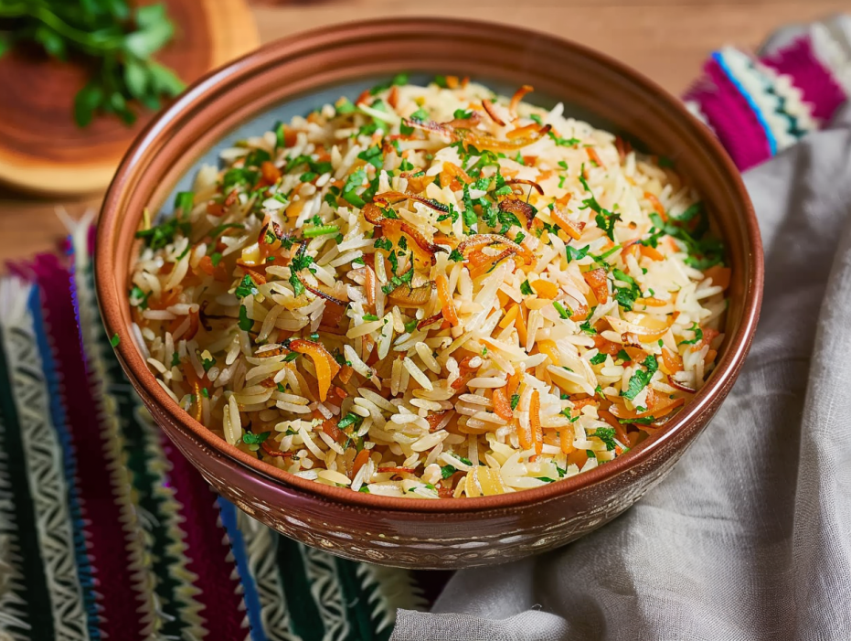 Authentic Armenian Rice Pilaf Recipe - Baby Baby Lemon