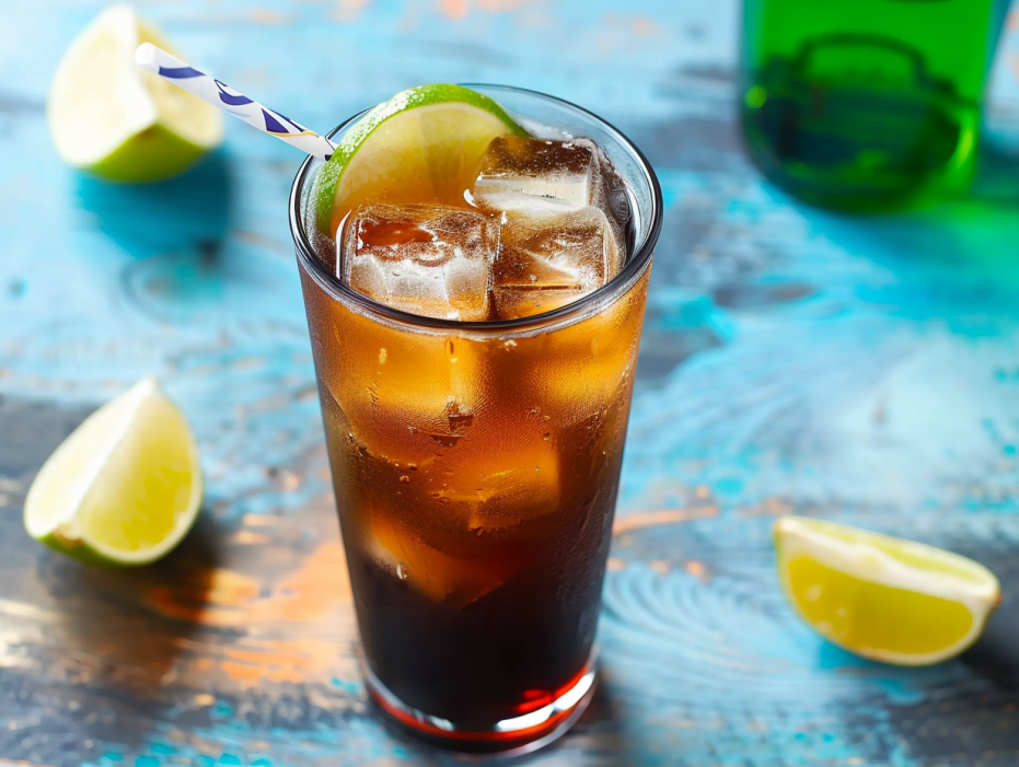 Classic Cuba Libre Rum and Coke Cocktail Recipe - Baby Baby Lemon