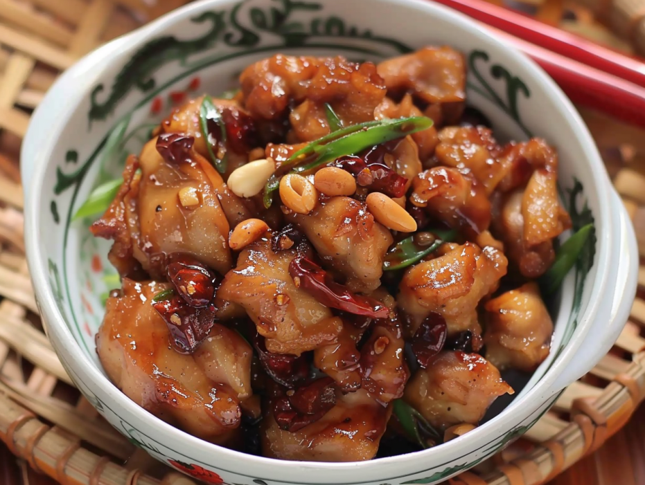 Easy Homemade Gong Bao Chicken: A Traditional Chinese Dish Recipe ...